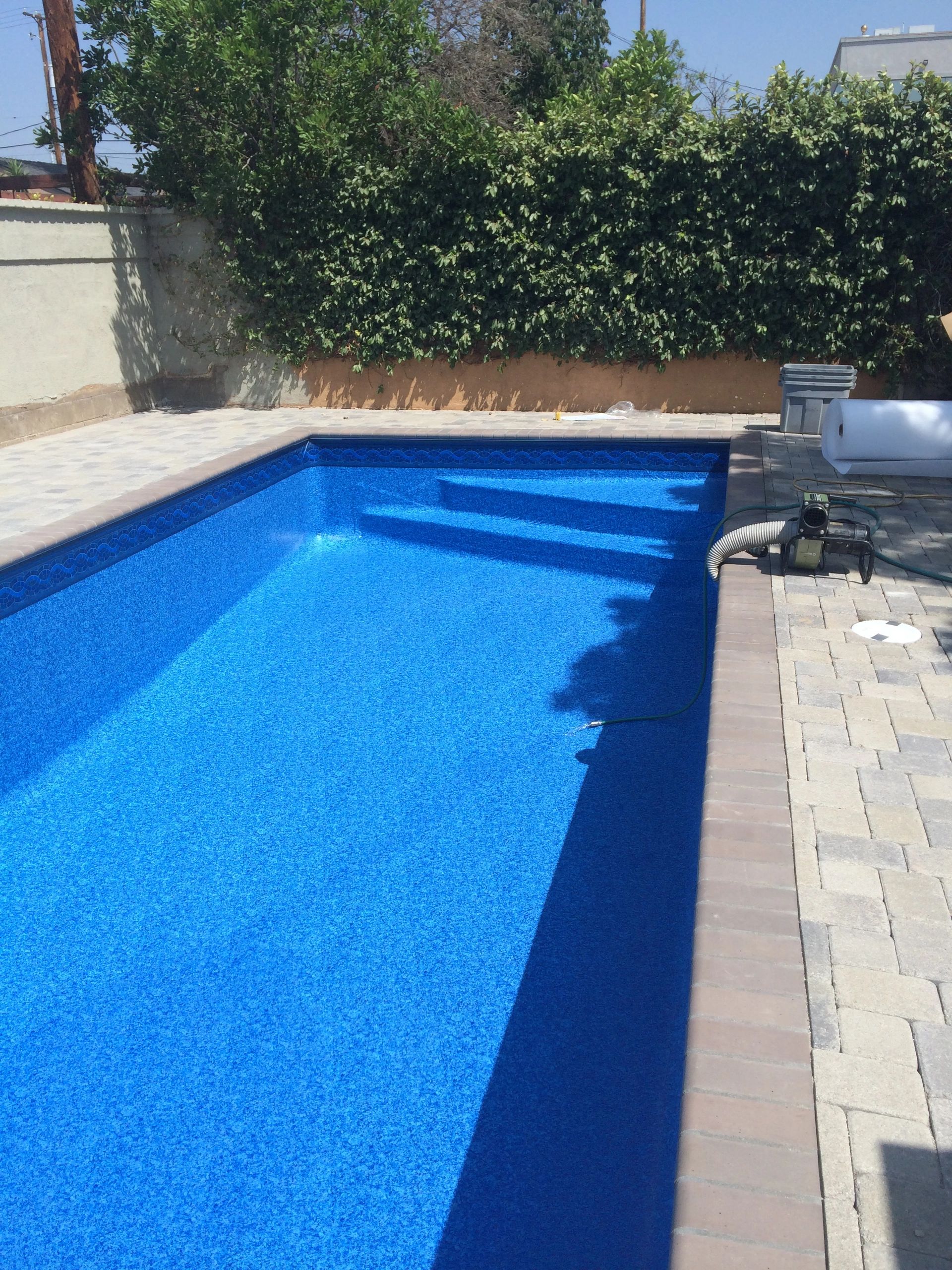 In-Ground Vinyl Pool project by Aqua Splash, Inc.