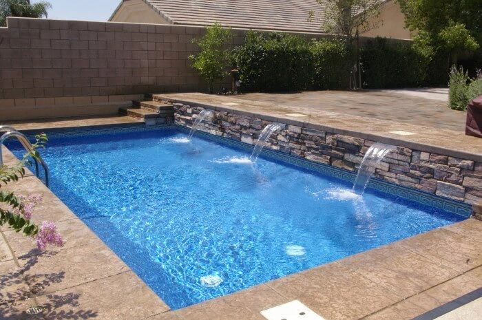 In-Ground Vinyl Pool project by Aqua Splash, Inc.