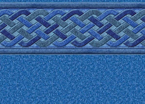 Bali / Blue Granite vinyl pool liner pattern
