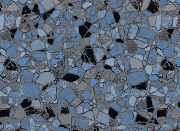 Butterfly Effect Pearl vinyl pool liner pattern