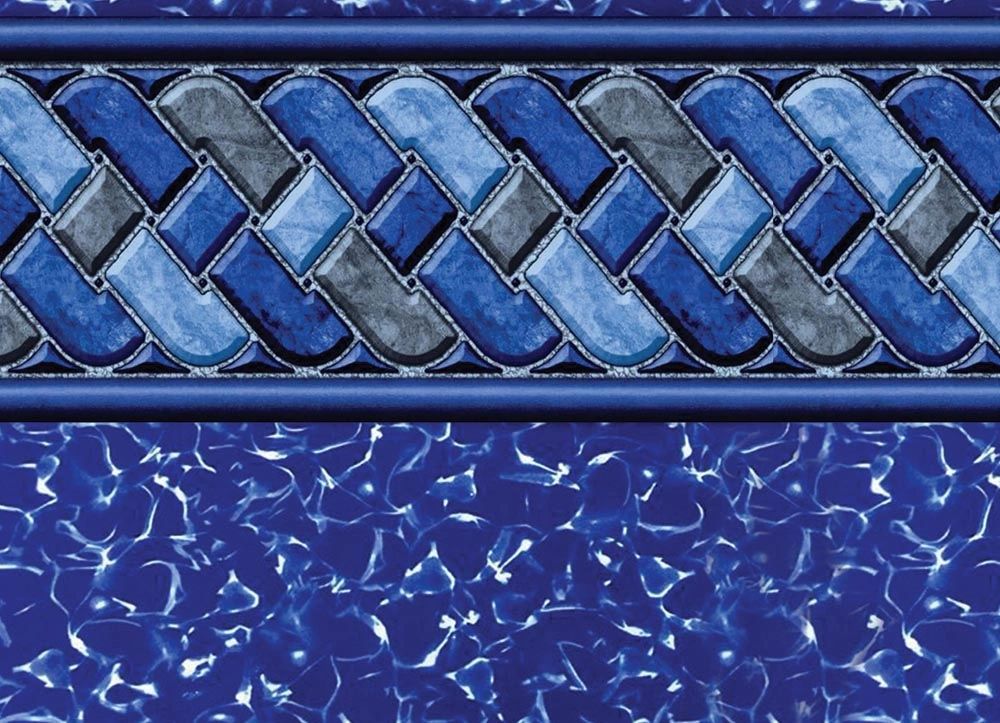 Cayman / Mystic Light Blue vinyl pool liner pattern