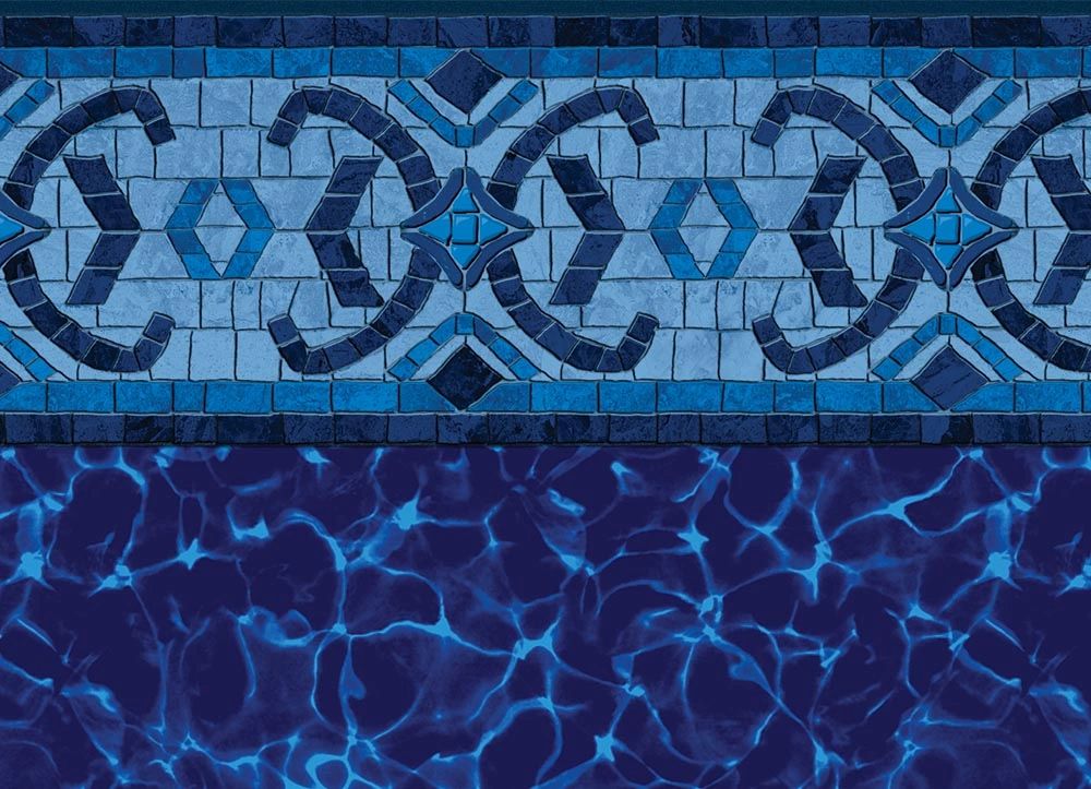 Coventry / Cobalt Fusion vinyl pool liner pattern