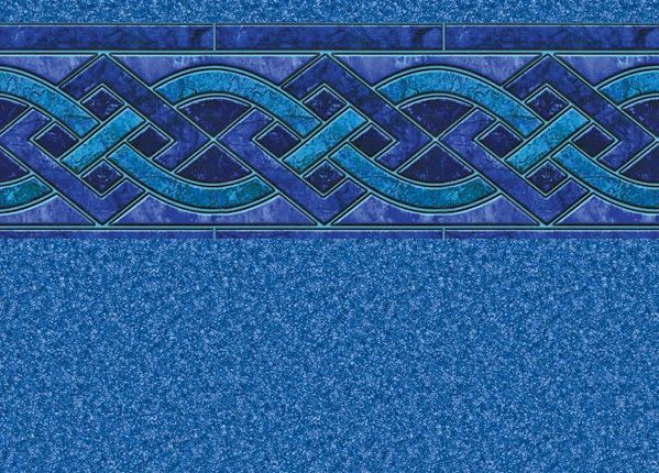 Indigo Marble / Blue Granite vinyl pool liner pattern
