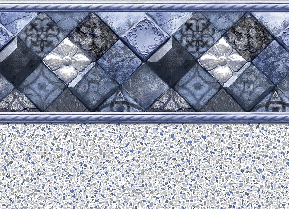 Whitehaven / Crystal Quartz vinyl pool liner pattern
